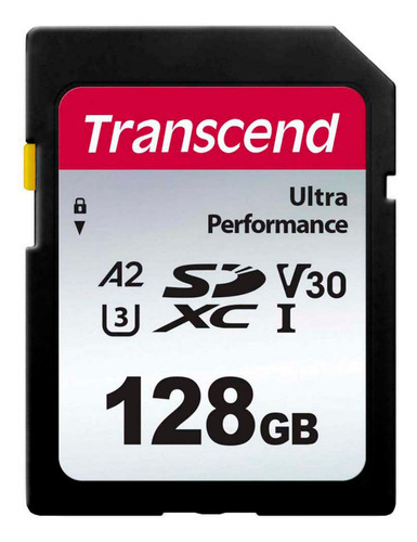 Tarjeta Memoria Transcend Sd 128gb Ultra Sdxc U3 V30 A2 4k