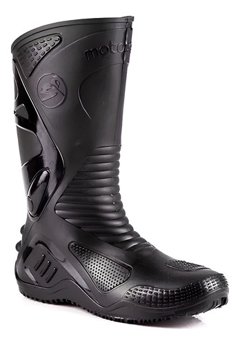 Bota Chuva Motociclista Moto Motoboy Motoqueiro Impermeavel