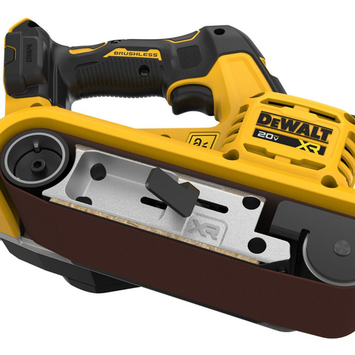 Lijadora Banda Dewalt Dcw220b Color Amarillo