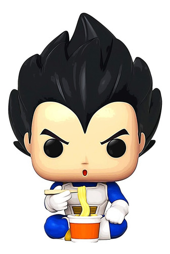 Funko Pop! Dragon Ball Z Vegeta Eating Noodles #758 2020 Sc