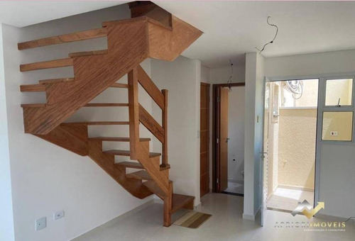 Cobertura Com 2 Dormitórios À Venda, 75 M² Por R$ 310.000,00 - Vila América - Santo André/sp - Co0711