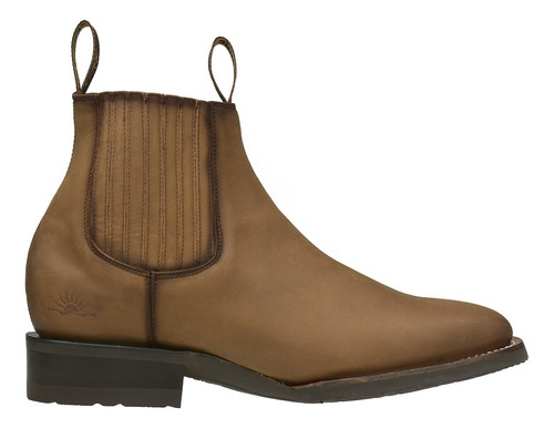 Botín Vaquero Casual Para Hombre Suela Welt Flex Potrillo