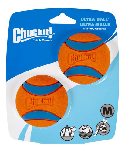 Chuckit! Juguete Ultra Ball 2-pack Medium