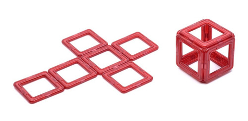 Imagen 6 de 10 de Imantados Bloques Magneticos Didacticos Construcci Educabot