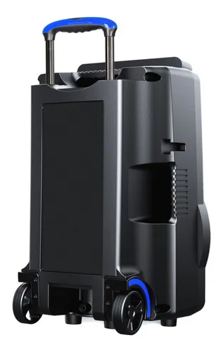 Parlante Multilaser Sunny II SP395 portátil con bluetooth negro