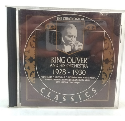 Chronological King Oliver & Orchestra - 1928-30 - Cd - Ex 