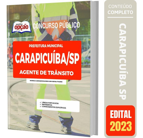 Apostila Prefeitura Carapicuíba Sp - Agente De Trânsito