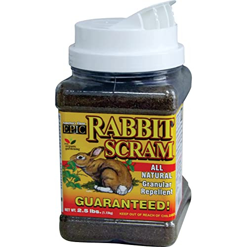 11003 Rabbit Scram Repellent Granular Shaker Can, 2.5 P...