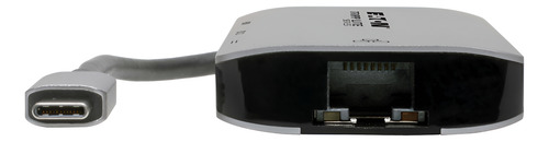 Hub Usb C 4 En 1 Hdmi 4k Ethernet Usb 3.0 Pd100w Tripplite