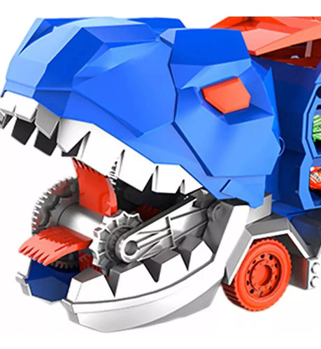 Para Camión De Dinosaurios Comiendo Coches De Juguete De