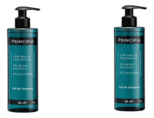 Kit 2 Gel Limpeza Principia Ácido Salicílico 350g -cosmo Oleosa