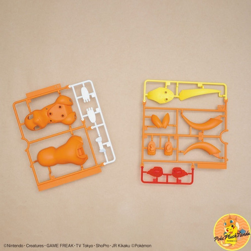 Imagen 3 de 3 de Figura Pokemon Charmander Maqueta Bandai Original