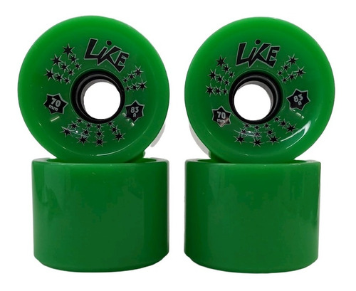 Rodas Simulador Surfskate Long Like 83a 70mm