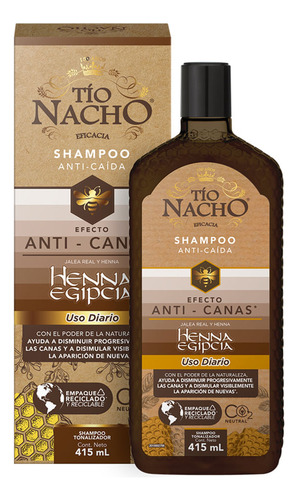Shampoo Tio Nacho Anticanas X 415 Ml