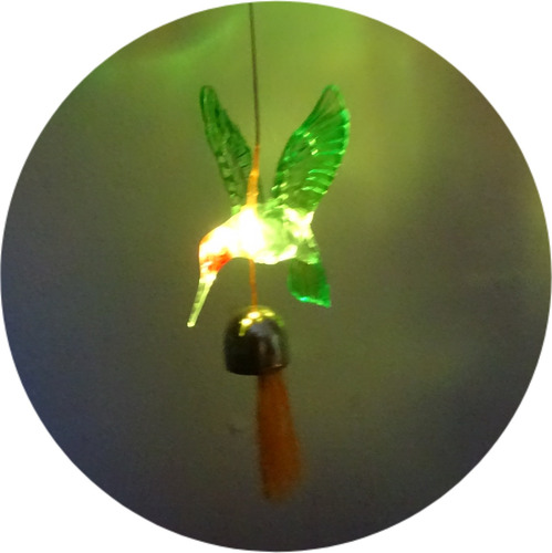 Regalo Navidad - Decoración Hogar - Colgante Colibrí Solar