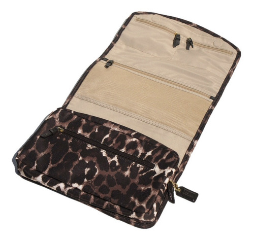 Imagen 2 de 2 de Cosmetiquera De Viaje Coach Animal Print