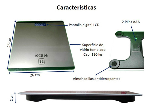 Báscula Corporal Digital