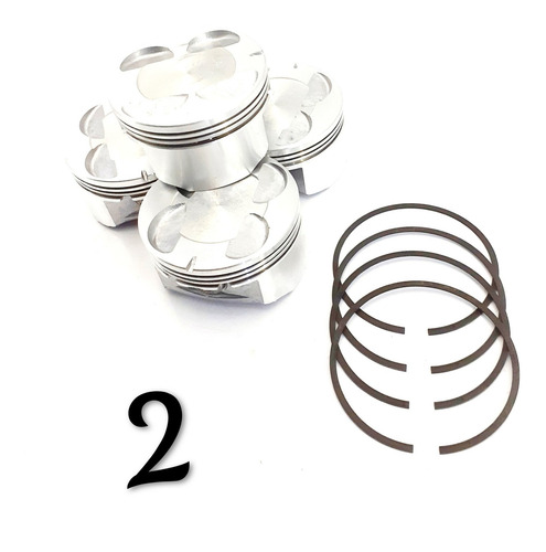 Pistones Con Anillos Y Mueca Optra Design Montana 0.30 0,75