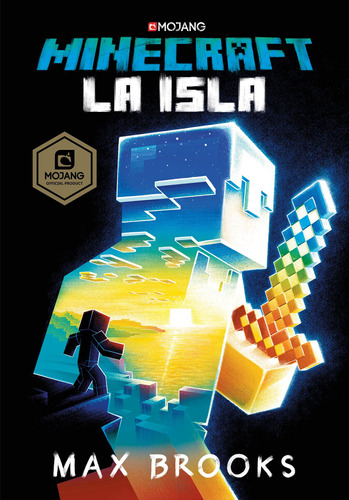 Minecraft. La isla, de Brooks, Max. Serie Licencias Editorial Montena, tapa blanda en español, 2018