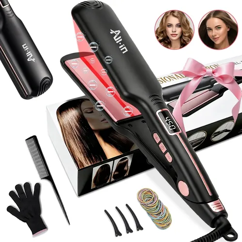 All-in Plancha Cabello Alisador Pelo Ancho Profesional Mejor