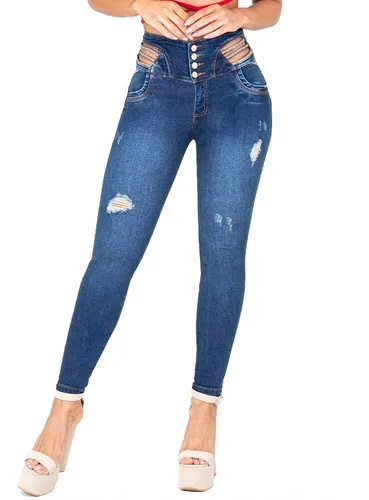 Pantalones con pedreria para mujer sales