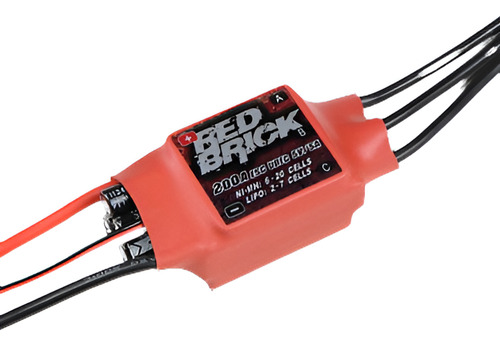 Hobbyking Rc Rojo Ladrillo 200a Esc V2