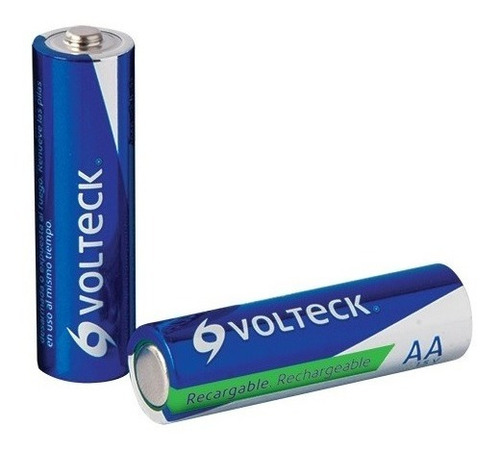 Pilas Recargables Voltech Aa 2500mah ( 2 Unidades ) K37