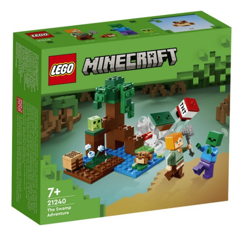 Lego Minecraft. 21240 The Swamp Aventure 