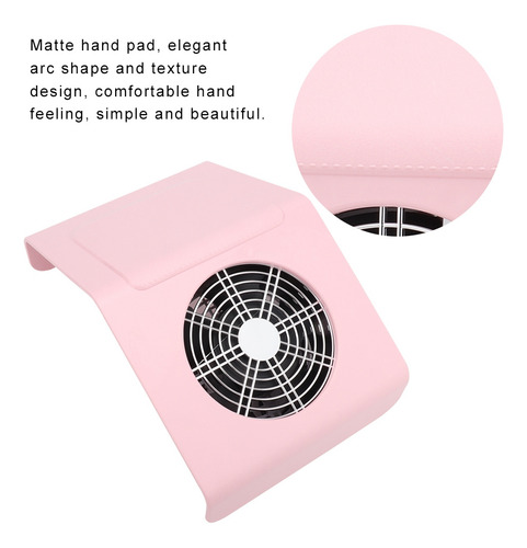 Limpador De Pó Para Unhas Pink Us Standard 110v 40w Collecto