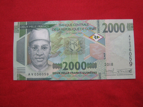 Guinea 2000 Francos 2018 
