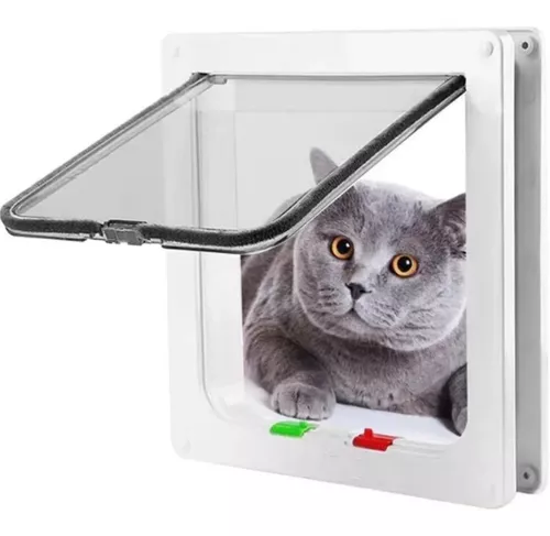 Puerta Xl Interior Para Gatos Y Perros Mascotas 27*25 Cm