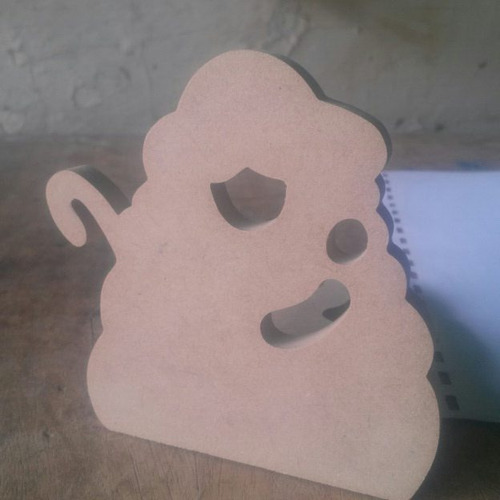 Imagen 2 de 6 de Bellas Siluetas De La Divina Pastora En Mdf 9mm 10 Cms