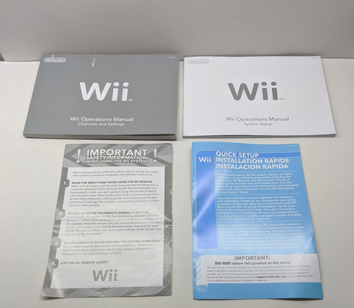 Wii Operations Manual Original