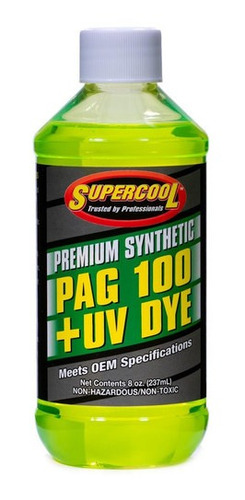 Aceite Supercool Pag 100 + Tinte Uv + Potenciador 8oz/237ml