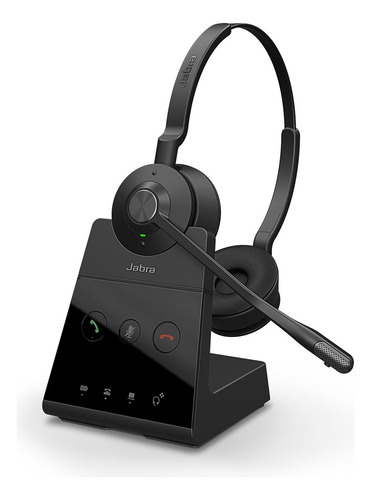 Jabra Engage 65 Se (segunda Edición), Auriculares Inalámbricos De Doble Oreja Auriculares De Teléfono Con Rendimiento Inalámbrico Líder En La Industria, Micrófono Avanzado Con Cancelación De Ruido