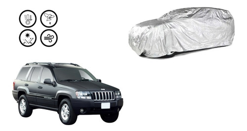 Cubierta Funda Cubre Auto Afelpada Grand Cherokee 4.7l 1999