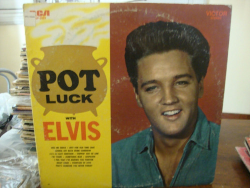 Vinilo Elvis Presley Pot Luck + Insert Si3