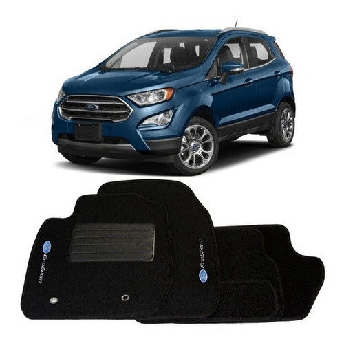 Tapete Ecosport 2012/... Bordado Com Logo