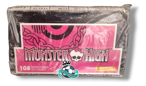 Caja De 24 Sobres De Photocards Monster High Panini 2011