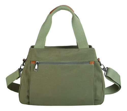 Cartera Urbana Mujer Gadnic Bolso Bandolera Color Verde