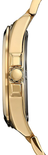 Citizen Peyten Ecodrive Gold Dial Bm7532-54p ...... Dcmstore Color De La Correa Oro Color Del Bisel Oro Color Del Fondo Champange