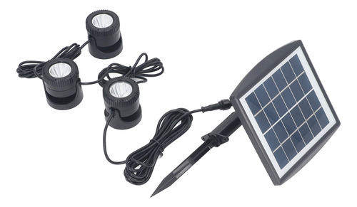 Focos Solares Para Exteriores, 6 V, 2 W, Impermeables