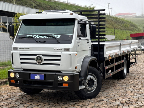 Vw 17-190 Worker 2013 Carroceria Toco 4x2 Extra Único Dono