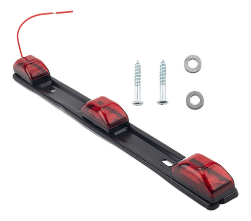 Barra De Identificación Led Brillante Roja Resistente Al