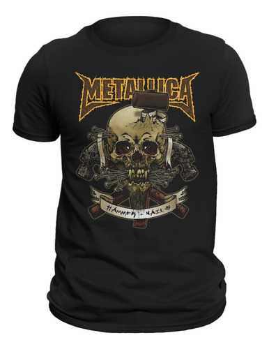 Playera, Metallica, Rock Metal H5