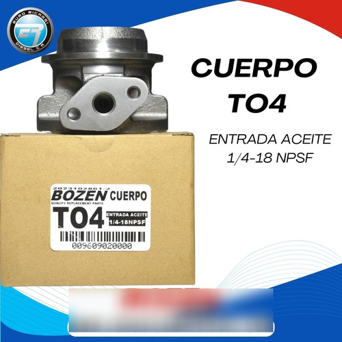 Cuerpo Para Turbo To4 1/4-18 Npsf