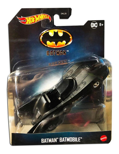 Hot Wheels Batman Veiculo Batman Batmobile Mattel Dkl20