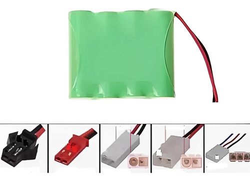 Bateria Para Carrinho 4,8 V 1000 Mah