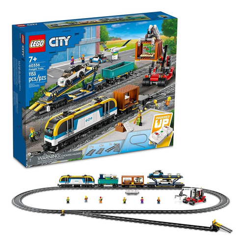 Lego City Freight Train 60336 Juego De Juguetes De Construcc