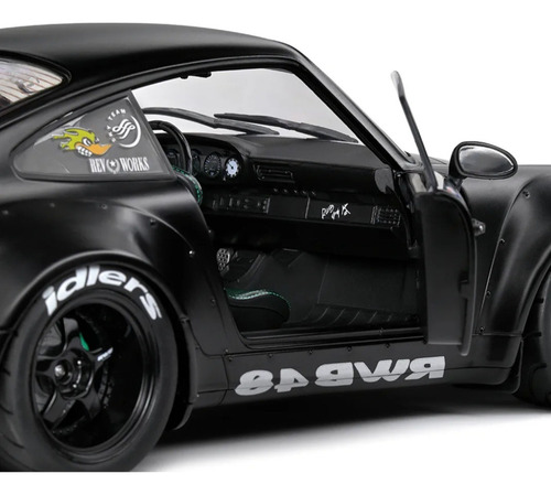 Porsche 911 Rwb Rauh Welt Darth Vader Solido 1/18